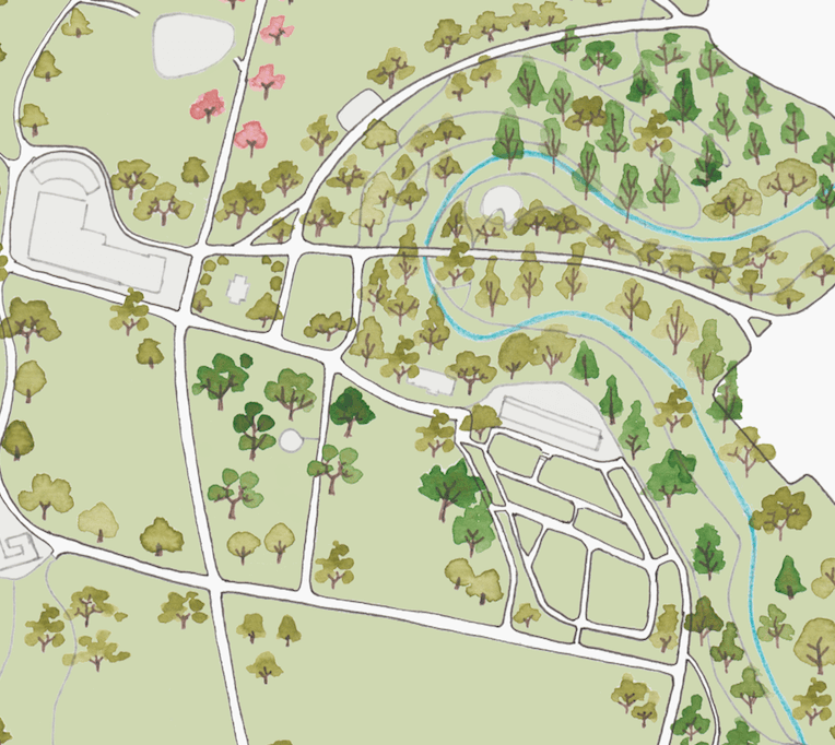 Pittencrieff Park Map