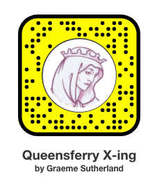 Snapchat filter lense trigger called Queensferry X-ing by Graeme Sutherland